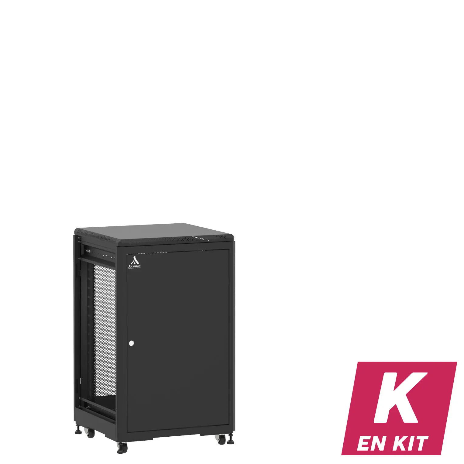 Socamont - Baie serveur Ligne 500 - 19" - 18U - H1007xL600xP600 - Noir - En Kit - SP/SA/ZL (réf. 51866KSPSAZL)