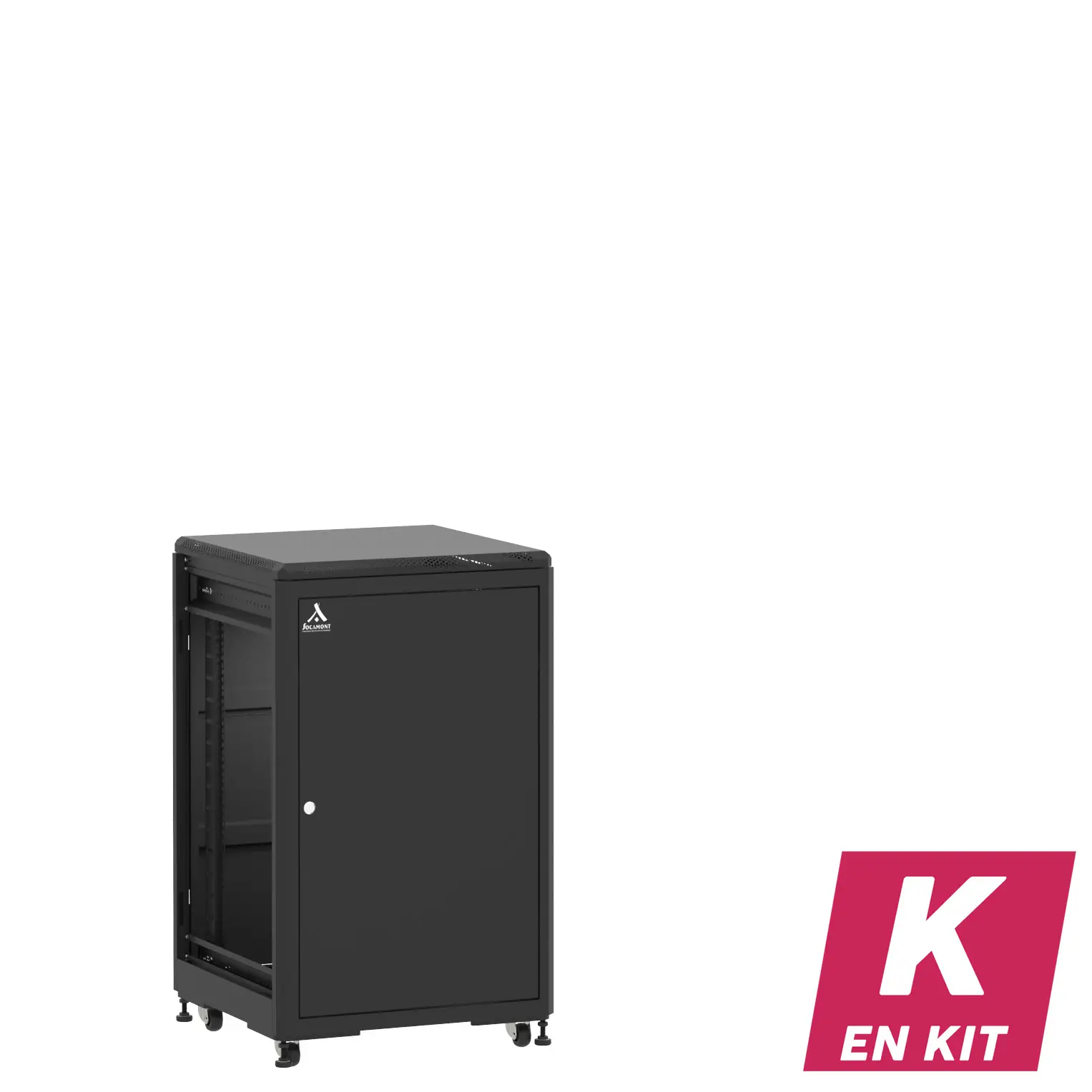 Socamont - Baie serveur Ligne 500 - 19" - 18U - H1007xL600xP600 - Noir - En Kit - SP/ZP/ZL (réf. 51866KSPZPZL)