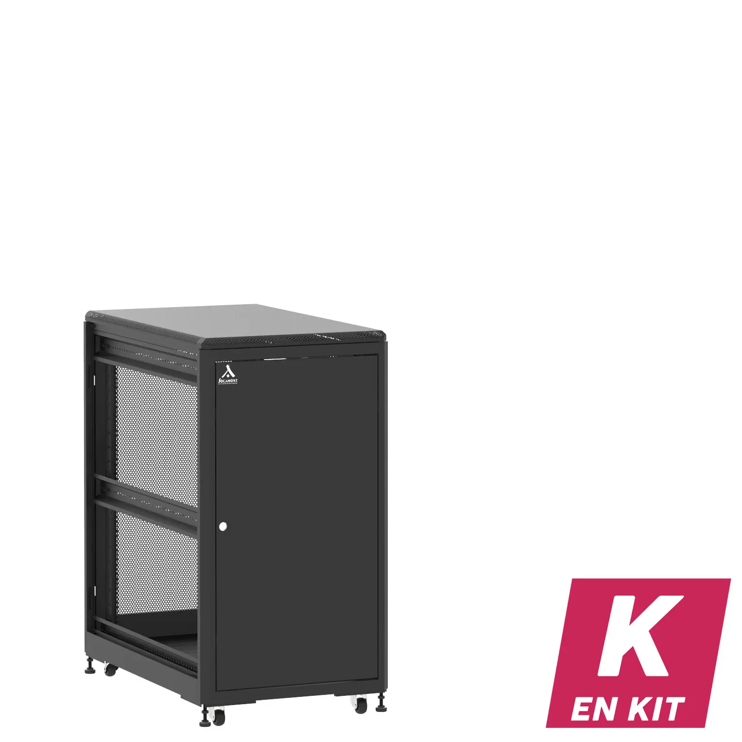 Socamont - Baie serveur Ligne 500 - 19" - 21U - H1141xL600xP1000 - Noir - En Kit - SP/SA/ZL (réf. 521610KSPSAZL)