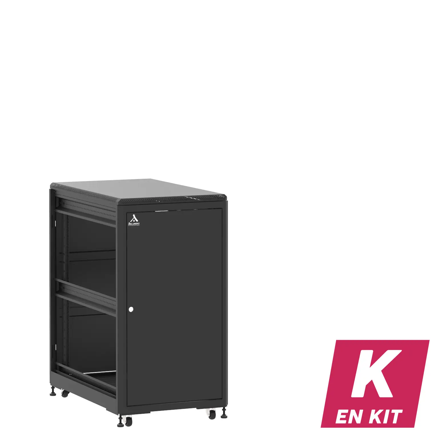 Socamont - Baie serveur Ligne 500 - 19" - 21U - H1141xL600xP1000 - Noir - En Kit - SP/SP/ZL (réf. 521610KSPSPZL)