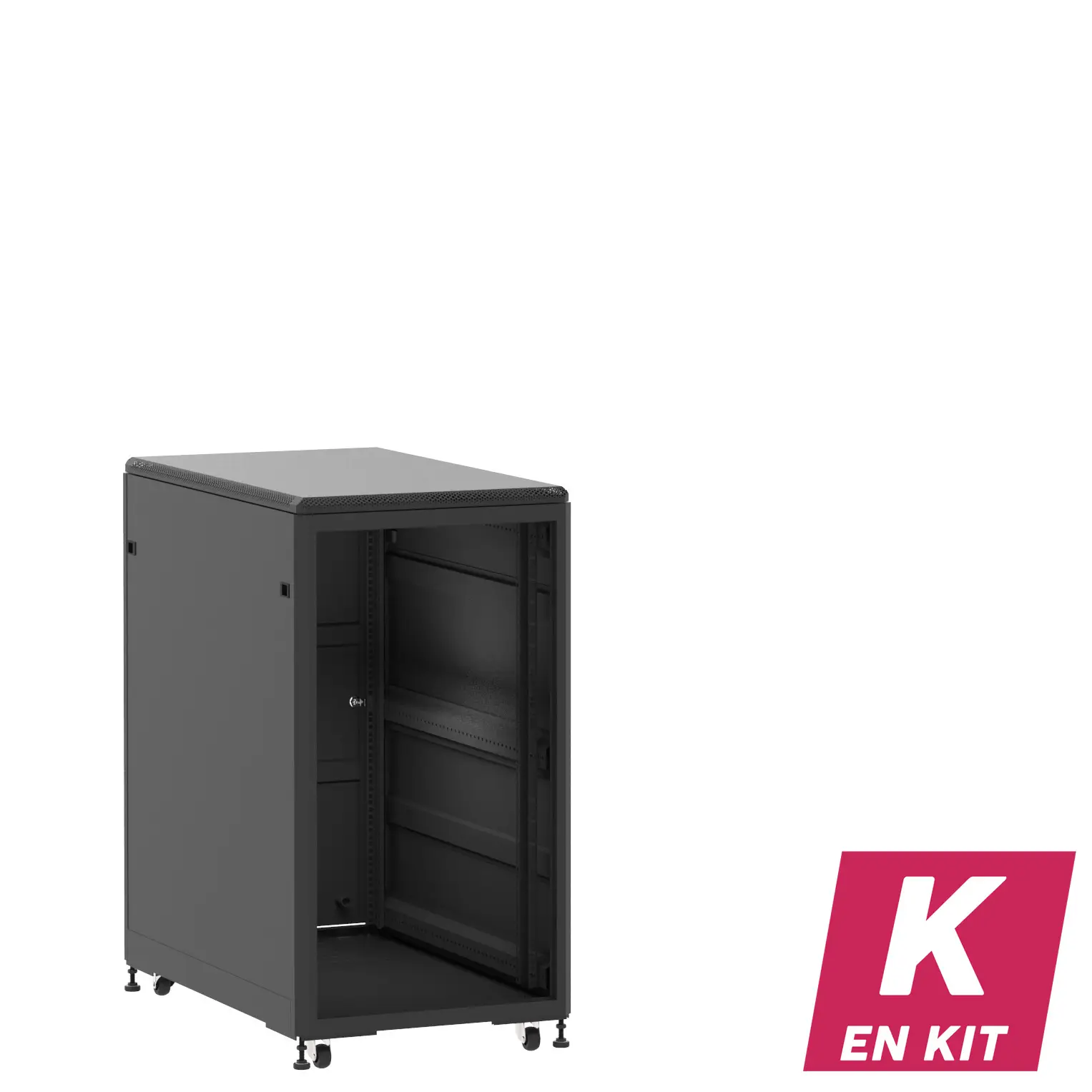 Socamont - Baie serveur Ligne 500 - 19" - 21U - H1141xL600xP1000 - Noir - En Kit - ZP/SP/PL (réf. 521610KZPSPPL)