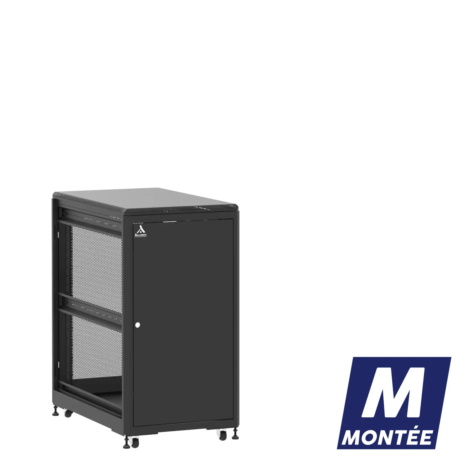 Socamont - Baie serveur Ligne 500 - 19" - 21U - H1141xL600xP1000 - Noir - Monté - SP/SA/ZL (réf. 521610MSPSAZL)