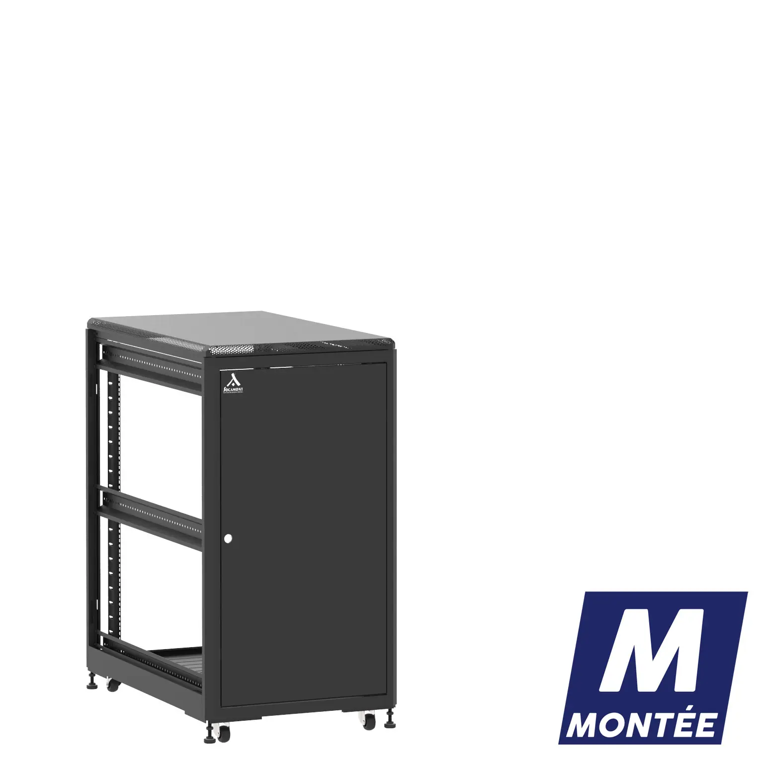 Socamont - Baie serveur Ligne 500 - 19" - 21U - H1141xL600xP1000 - Noir - Monté - SP/ZP/ZL (réf. 521610MSPZPZL)
