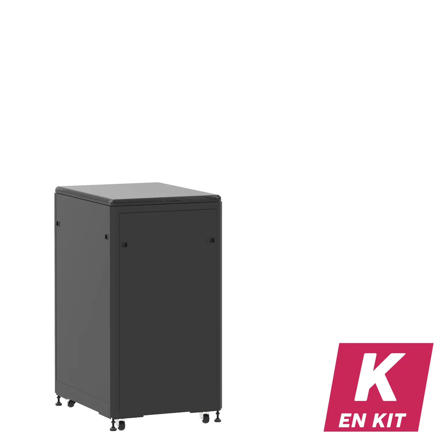 Socamont - Baie serveur Ligne 500 - 19" - 21U - H1141xL600xP800 - Noir - En Kit - PP/SP/PL (réf. 52168KPPSPPL)