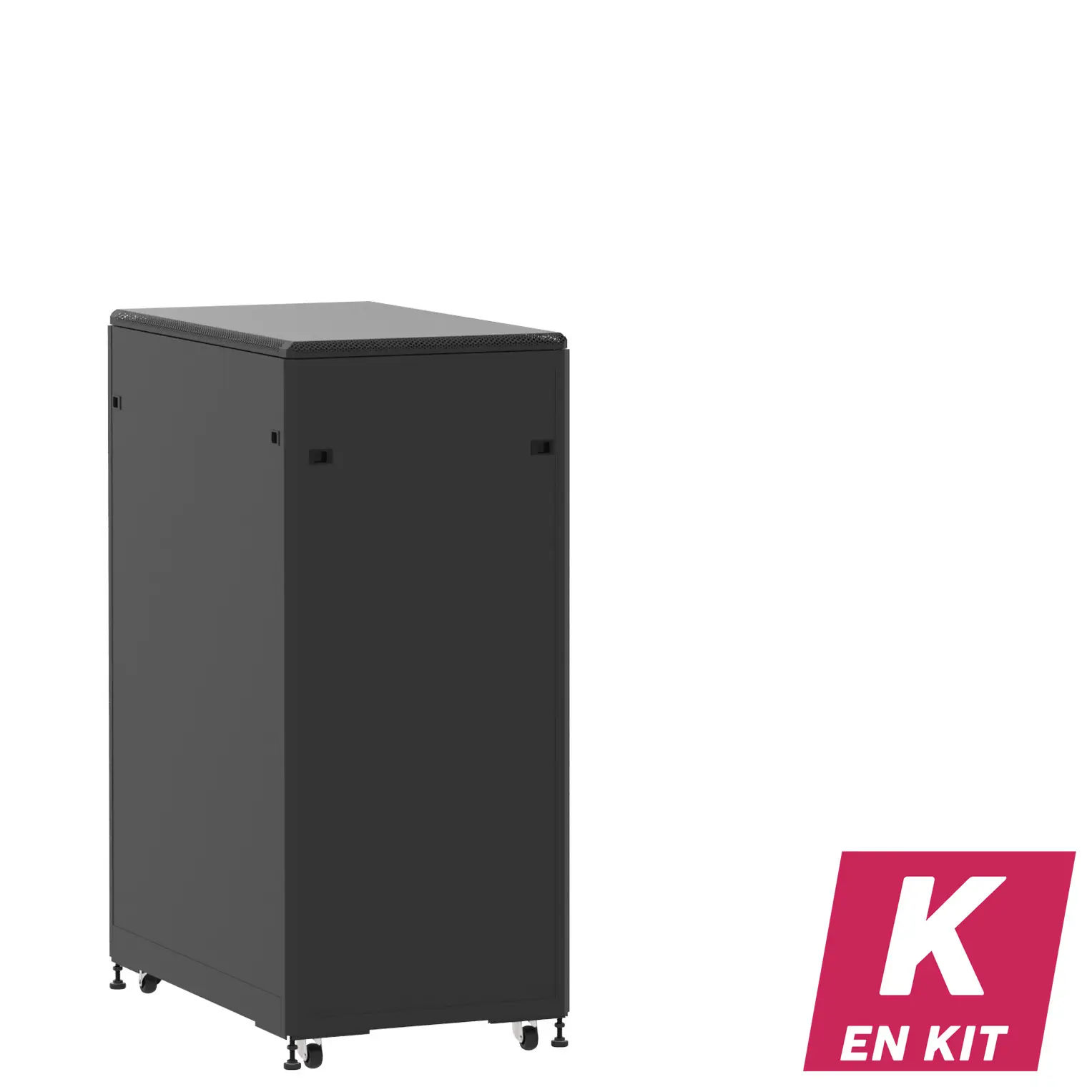Socamont - Baie serveur Ligne 500 - 19" - 27U - H1407xL600xP1000 - Noir - En Kit - PP/SP/PL (réf. 527610KPPSPPL)