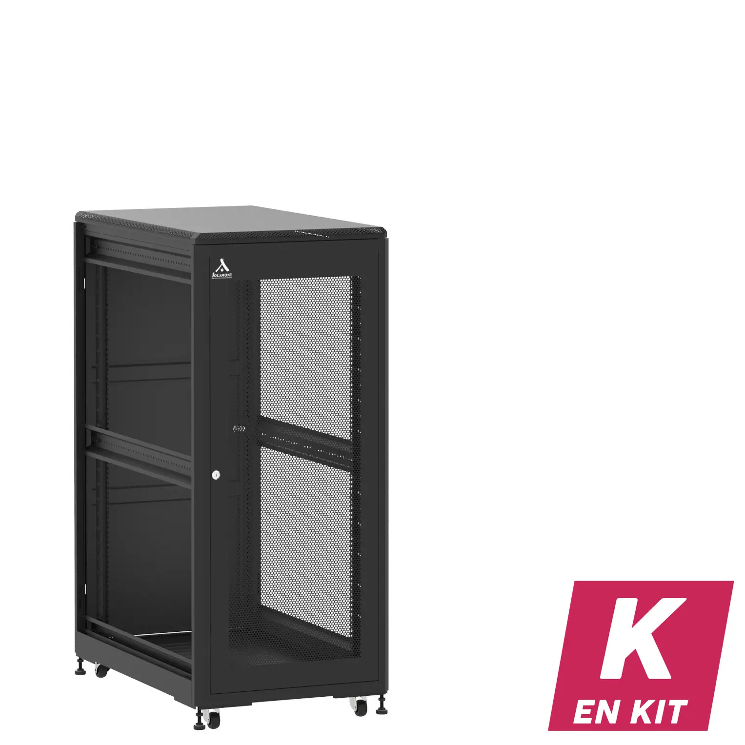Socamont - Baie serveur Ligne 500 - 19" - 27U - H1407xL600xP1000 - Noir - En Kit - SA/SP/ZL (réf. 527610KSASPZL)
