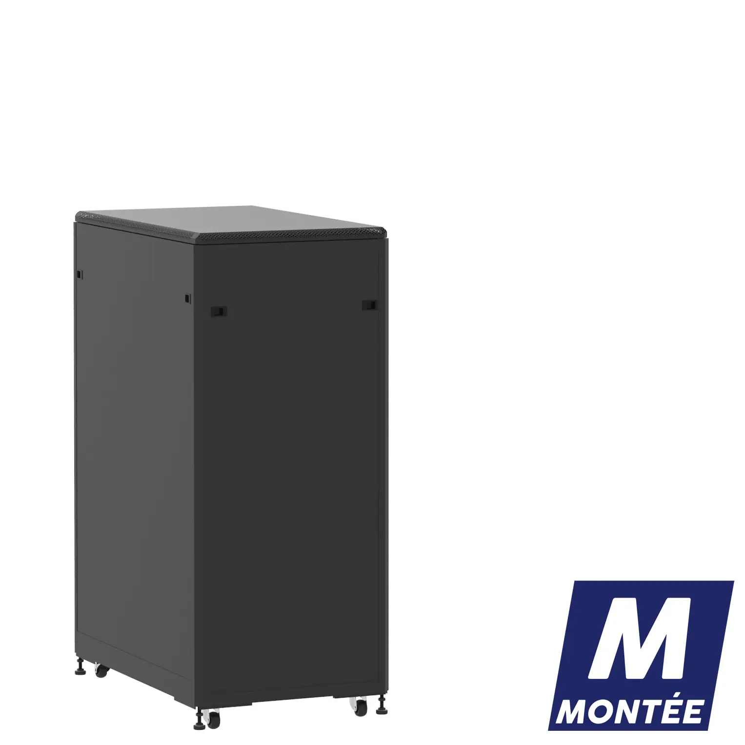 Socamont - Baie serveur Ligne 500 - 19" - 27U - H1407xL600xP1000 - Noir - Monté - PP/SP/PL (réf. 527610MPPSPPL)