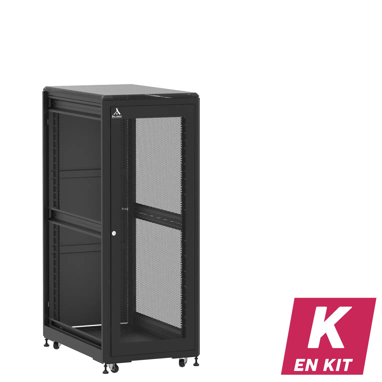 Socamont - Baie serveur Ligne 500 - 19" - 31U - H1585xL600xP1000 - Noir - En Kit - SA/SP/ZL (réf. 531610KSASPZL)