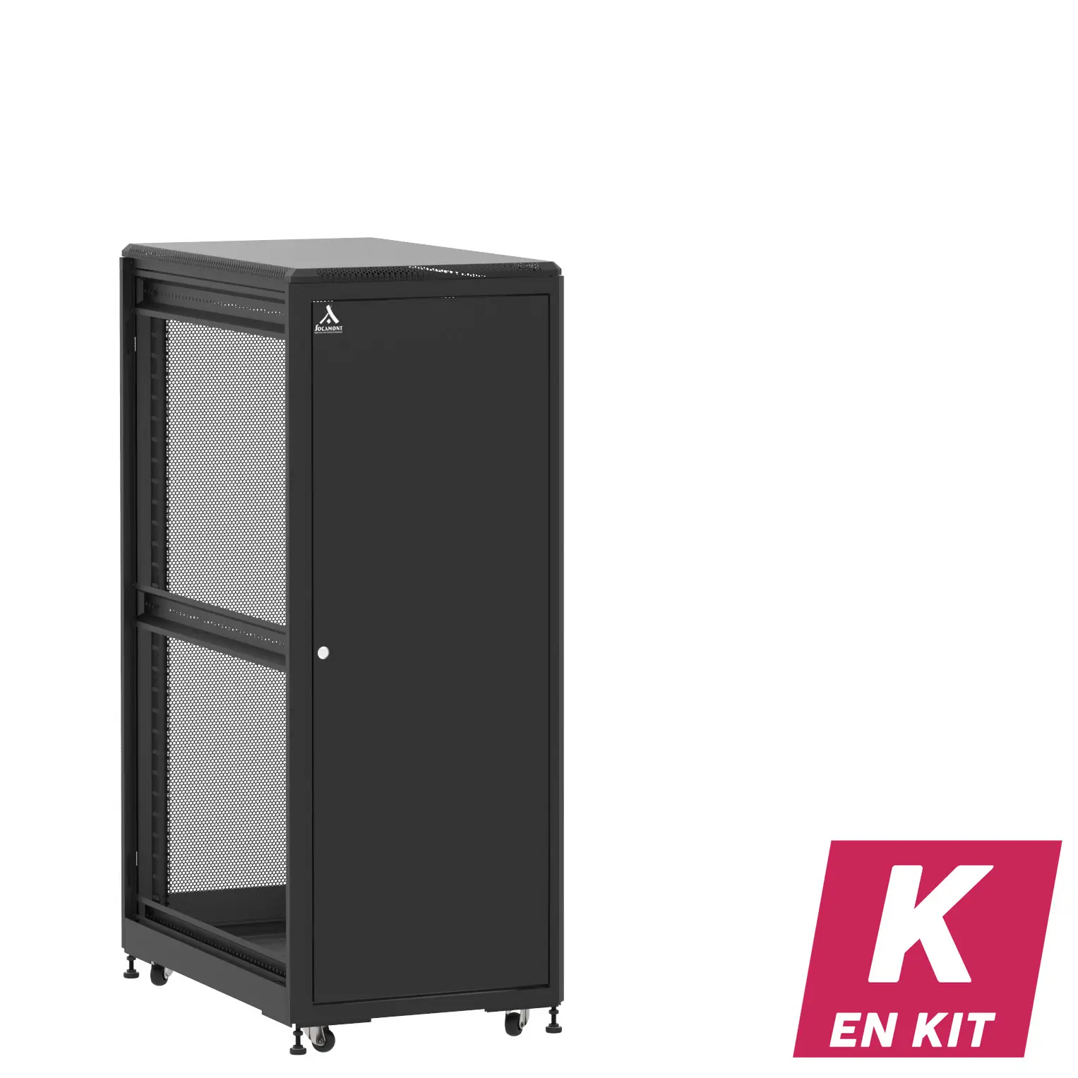 Socamont - Baie serveur Ligne 500 - 19" - 31U - H1585xL600xP1000 - Noir - En Kit - SP/SA/ZL (réf. 531610KSPSAZL)