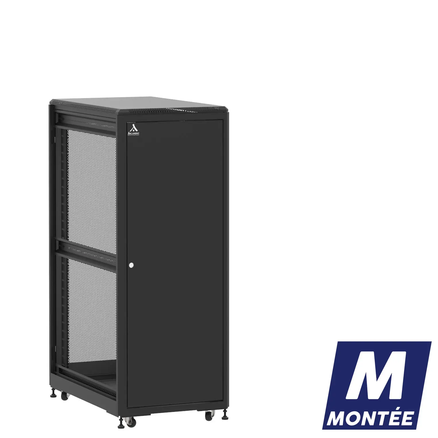 Socamont - Baie serveur Ligne 500 - 19" - 31U - H1585xL600xP1000 - Noir - Monté - SP/SA/ZL (réf. 531610MSPSAZL)