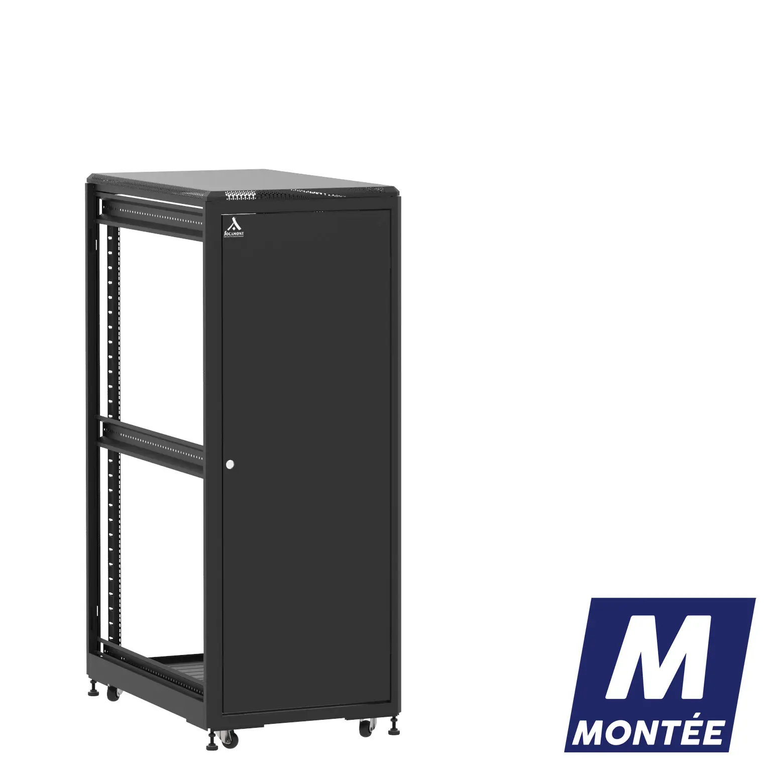 Socamont - Baie serveur Ligne 500 - 19" - 31U - H1585xL600xP1000 - Noir - Monté - SP/ZP/ZL (réf. 531610MSPZPZL)