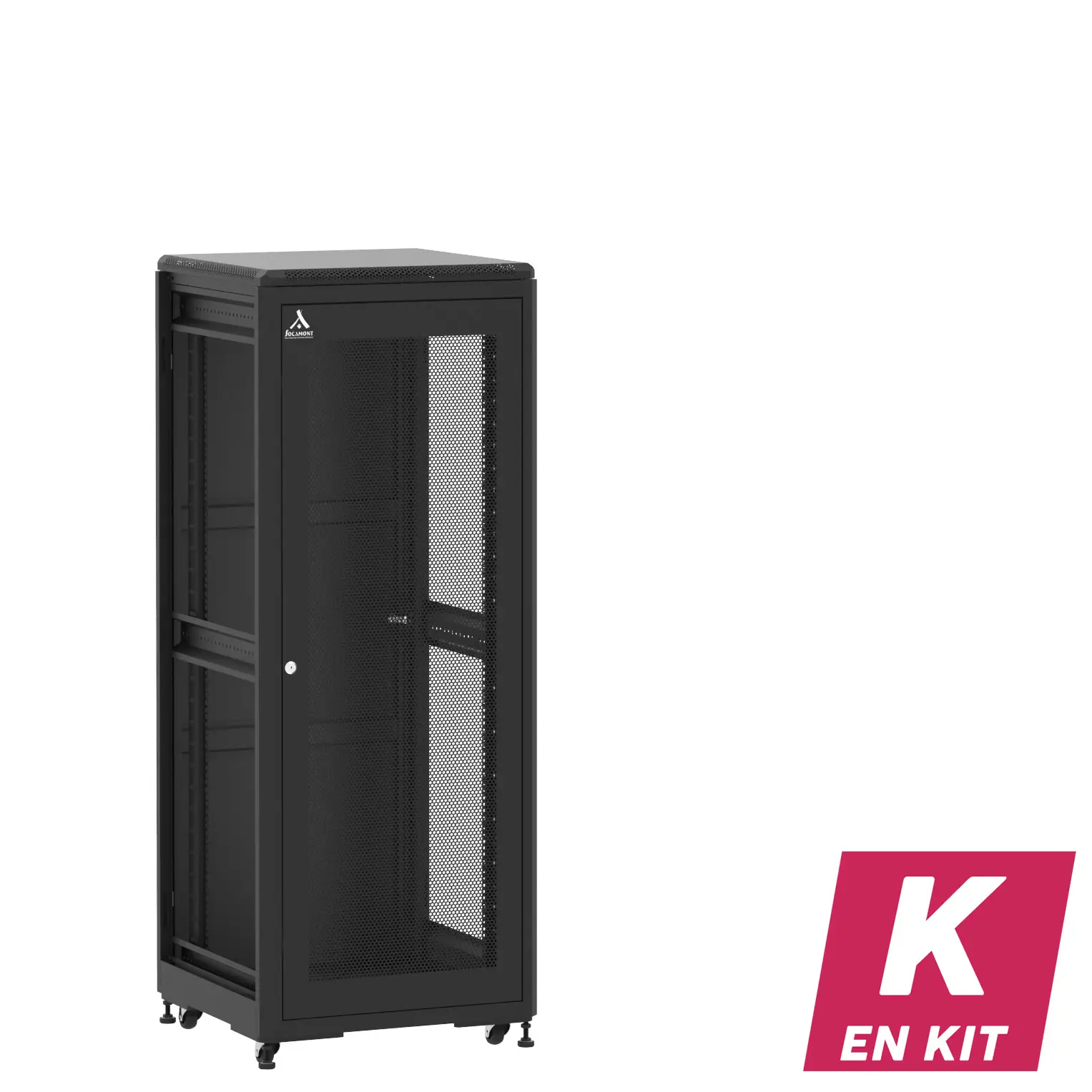 Socamont - Baie serveur Ligne 500 - 19" - 31U - H1585xL600xP600 - Noir - En Kit - SA/SP/ZL (réf. 53166KSASPZL)