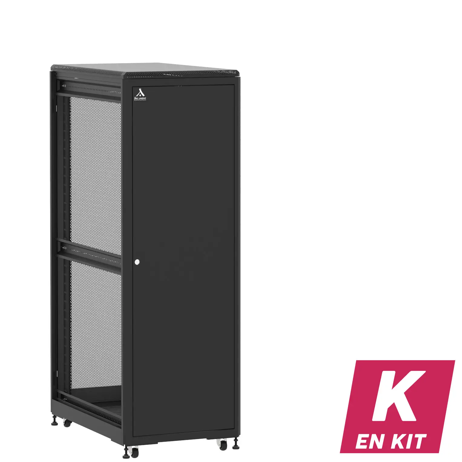 Socamont - Baie serveur Ligne 500 - 19" - 36U - H1807xL600xP1000 - Noir - En Kit - SP/SA/ZL (réf. 536610KSPSAZL)