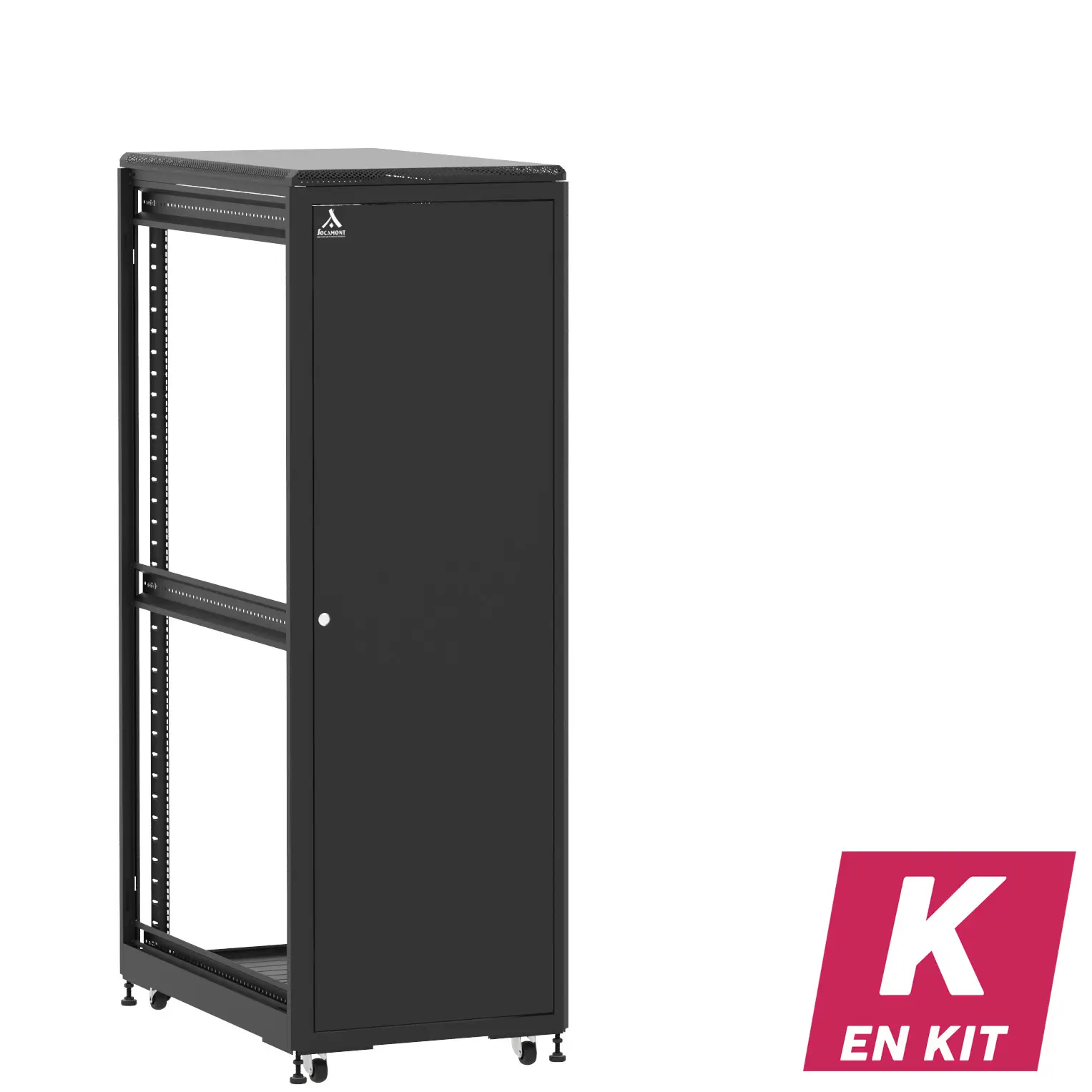 Socamont - Baie serveur Ligne 500 - 19" - 36U - H1807xL600xP1000 - Noir - En Kit - SP/ZP/ZL (réf. 536610KSPZPZL)