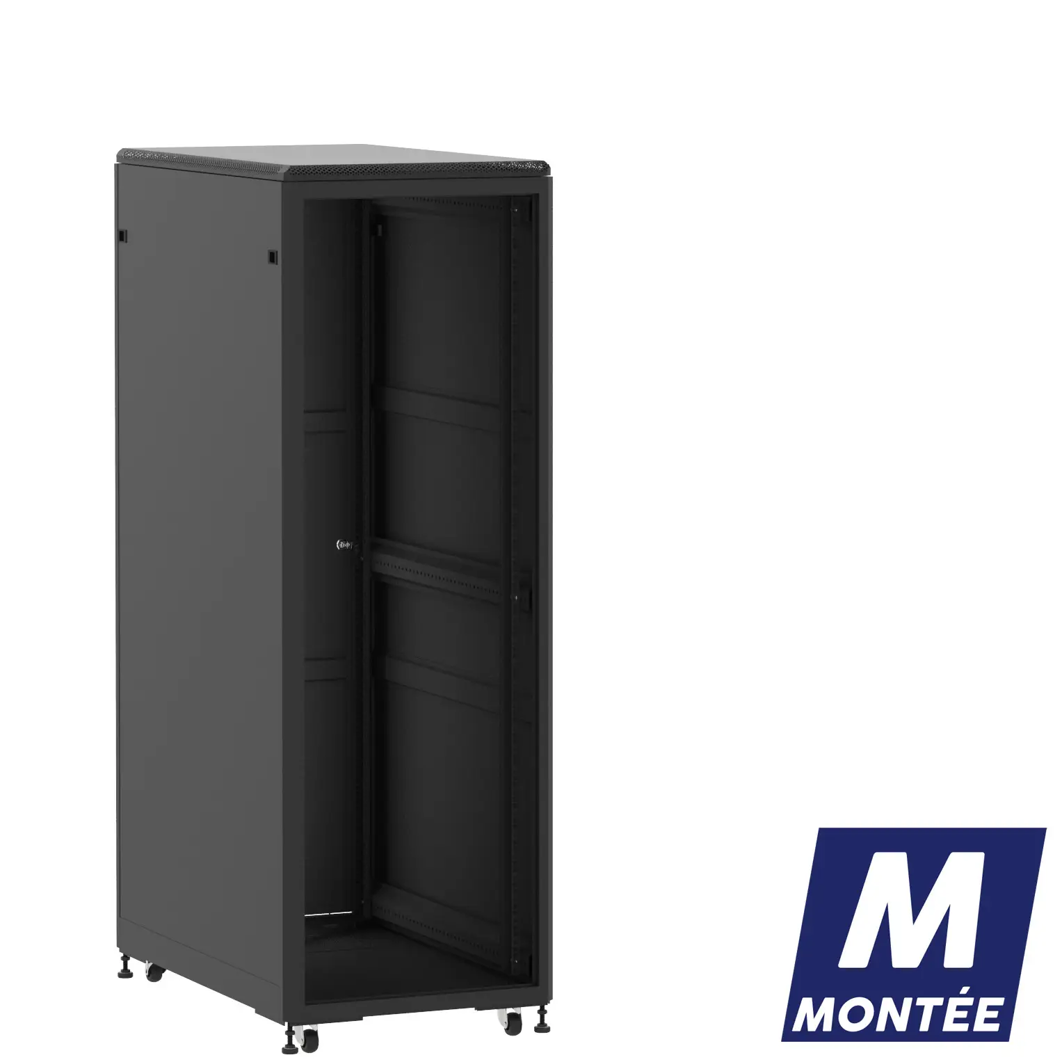 Socamont - Baie serveur Ligne 500 - 19" - 36U - H1807xL600xP1000 - Noir - Monté - ZP/SP/PL (réf. 536610MZPSPPL)