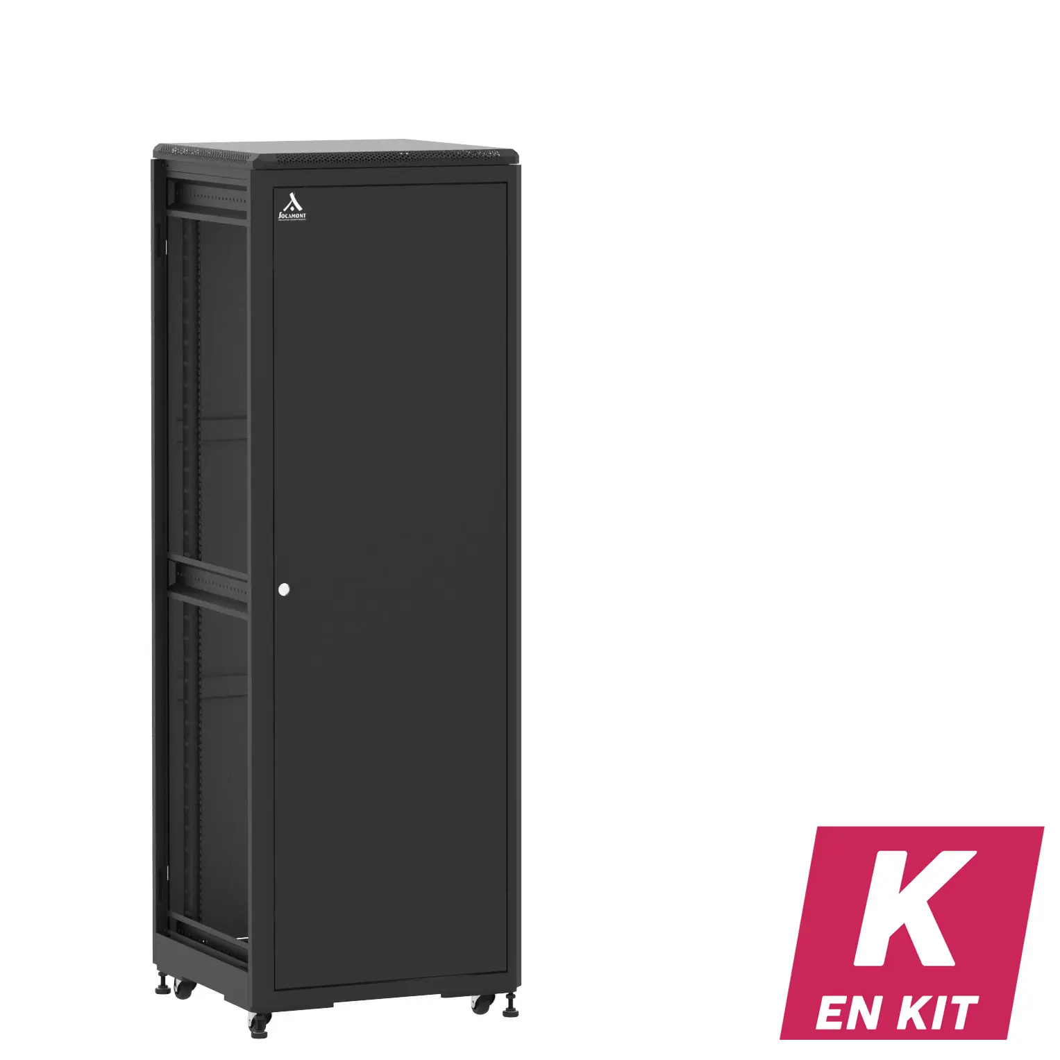 Socamont - Baie serveur Ligne 500 - 19" - 36U - H1807xL600xP600 - Noir - En Kit - SP/SP/ZL (réf. 53666KSPSPZL)