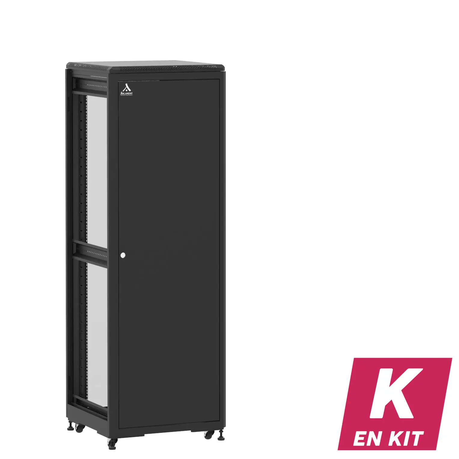 Socamont - Baie serveur Ligne 500 - 19" - 36U - H1807xL600xP600 - Noir - En Kit - SP/SV/ZL (réf. 53666KSPSVZL)