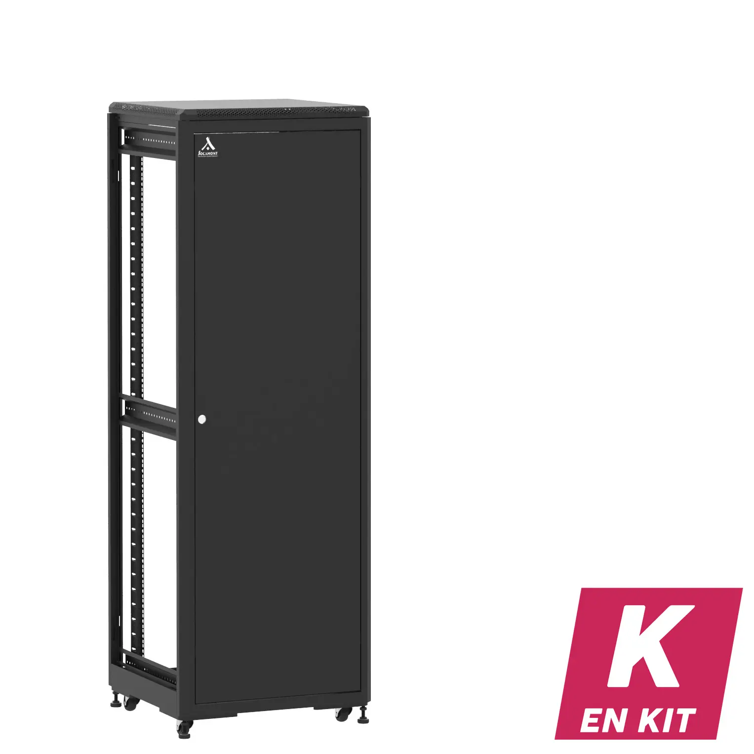 Socamont - Baie serveur Ligne 500 - 19" - 36U - H1807xL600xP600 - Noir - En Kit - SP/ZP/ZL (réf. 53666KSPZPZL)
