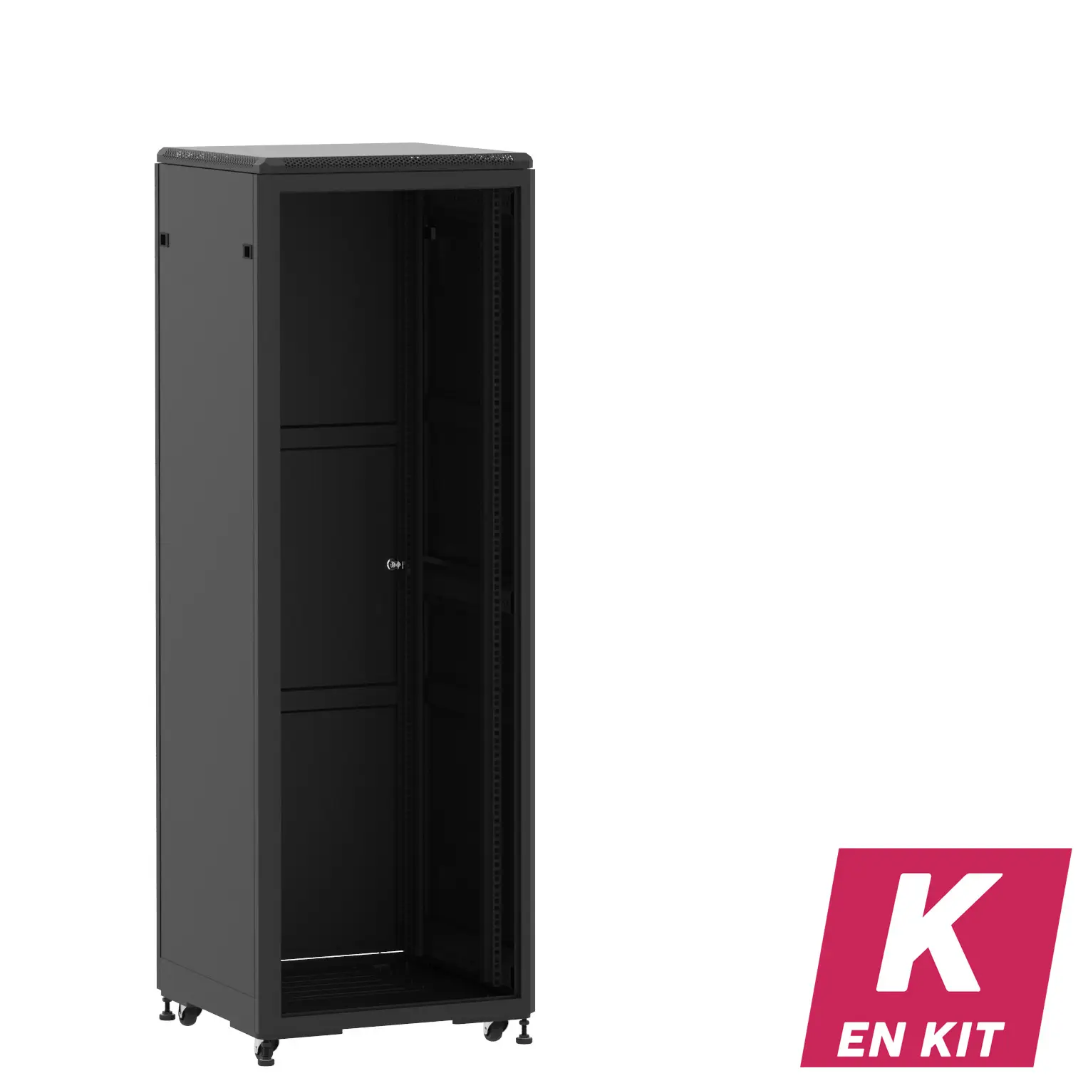 Socamont - Baie serveur Ligne 500 - 19" - 36U - H1807xL600xP600 - Noir - En Kit - ZP/SP/PL (réf. 53666KZPSPPL)