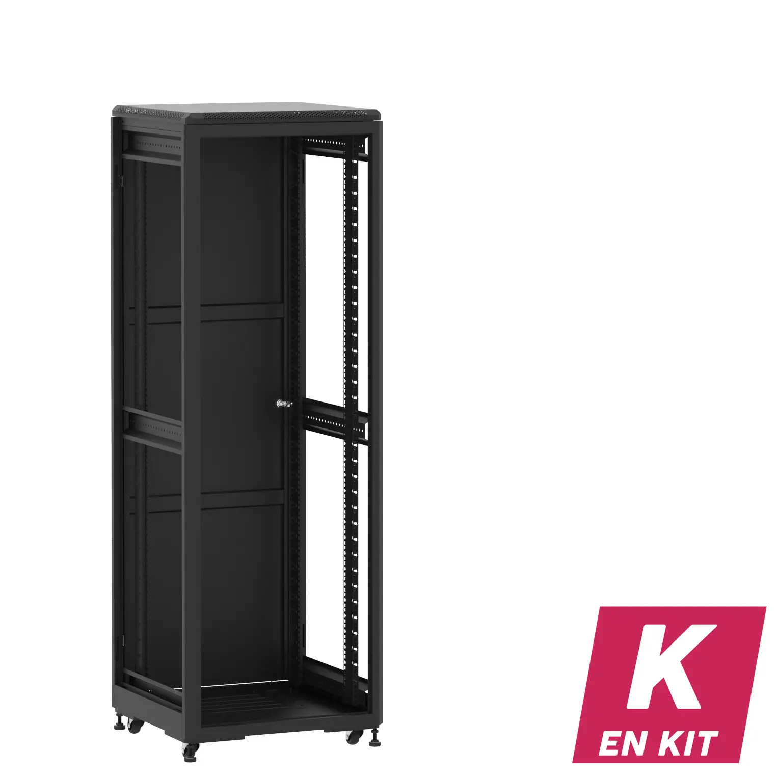 Socamont - Baie serveur Ligne 500 - 19" - 36U - H1807xL600xP600 - Noir - En Kit - ZP/SP/ZL (réf. 53666KZPSPZL)