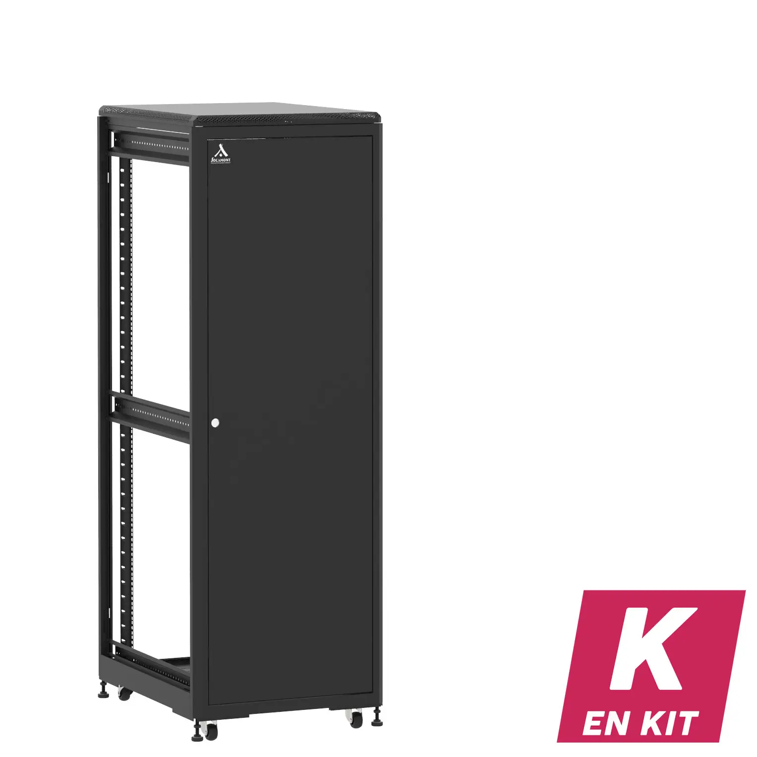 Socamont - Baie serveur Ligne 500 - 19" - 36U - H1807xL600xP800 - Noir - En Kit - SP/ZP/ZL (réf. 53668KSPZPZL)