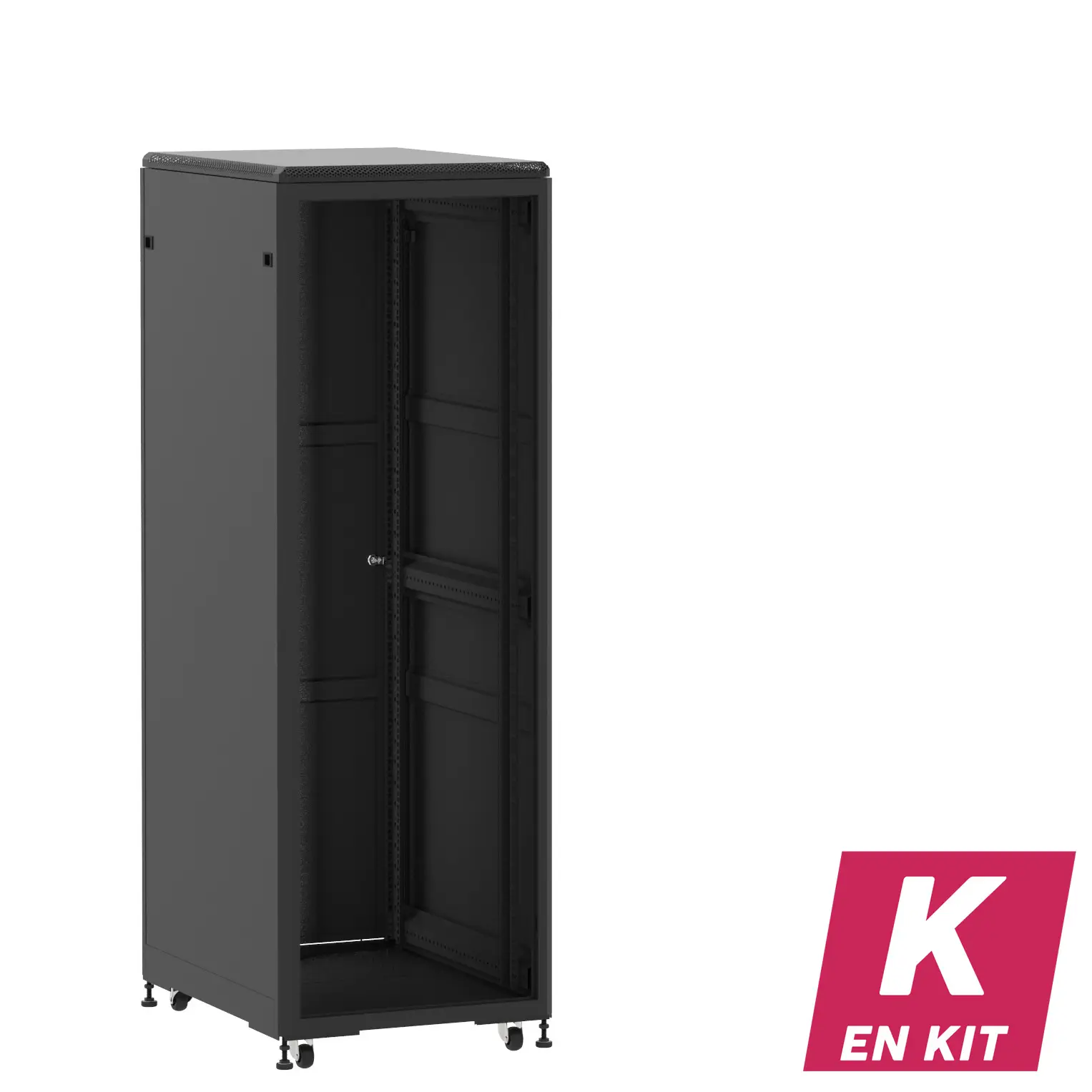Socamont - Baie serveur Ligne 500 - 19" - 36U - H1807xL600xP800 - Noir - En Kit - ZP/SP/PL (réf. 53668KZPSPPL)