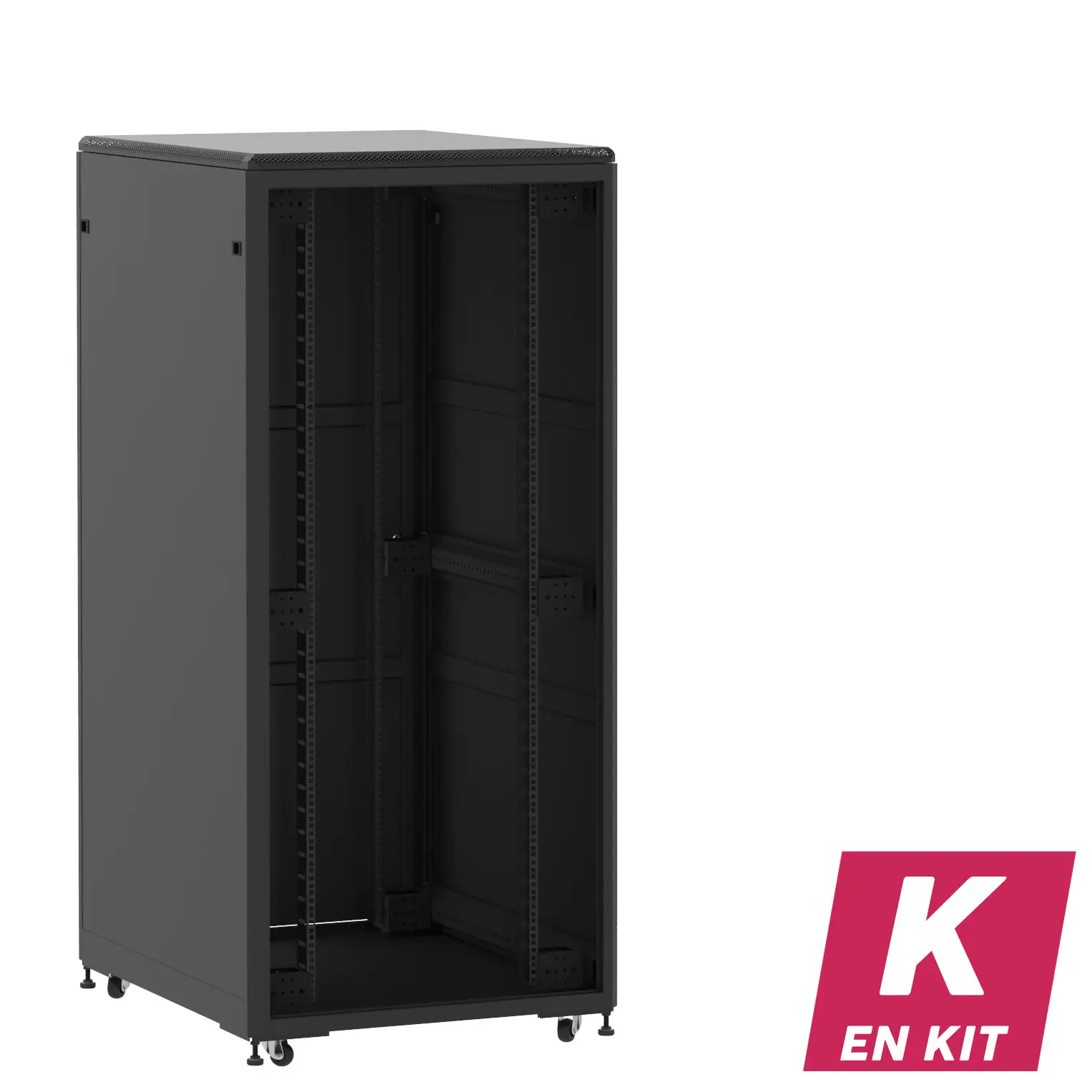 Socamont - Baie serveur Ligne 500 - 19" - 36U - H1807xL800xP1000 - Noir - En Kit - ZP/SP/PL (réf. 536810KZPSPPL)