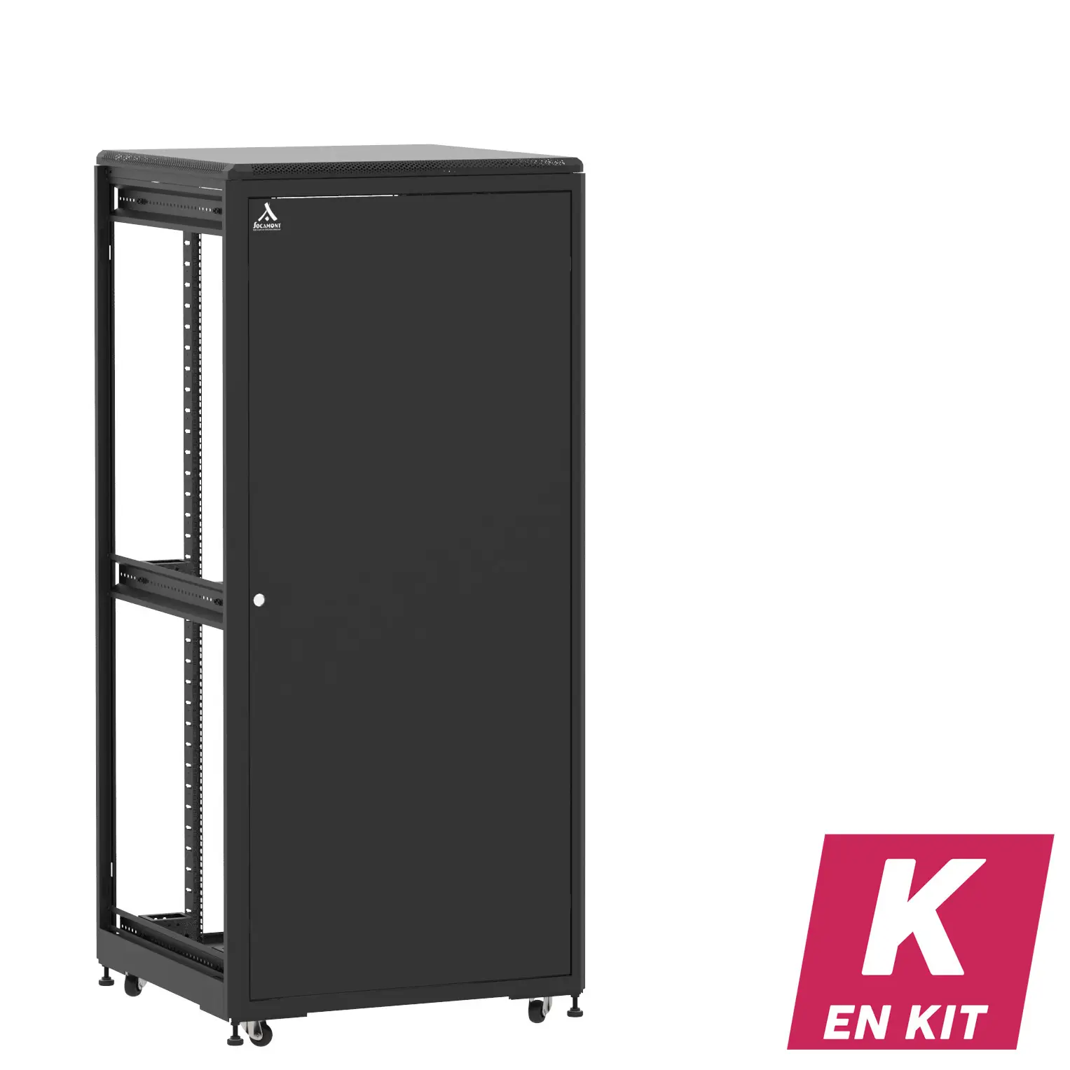 Socamont - Baie serveur Ligne 500 - 19" - 36U - H1807xL800xP800 - Noir - En Kit - SP/ZP/ZL (réf. 53688KSPZPZL)