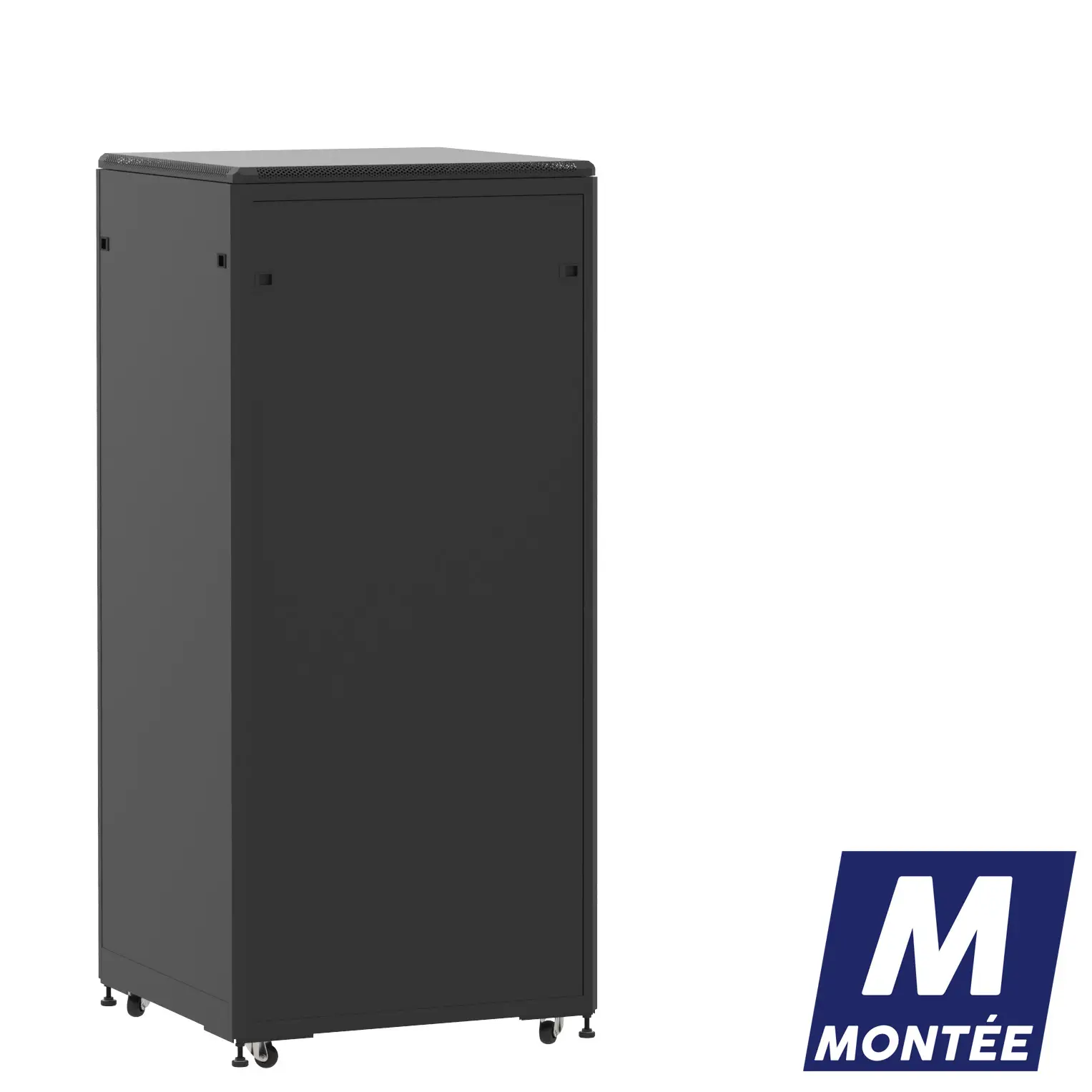 Socamont - Baie serveur Ligne 500 - 19" - 36U - H1807xL800xP800 - Noir - Monté - PP/SP/PL (réf. 53688MPPSPPL)