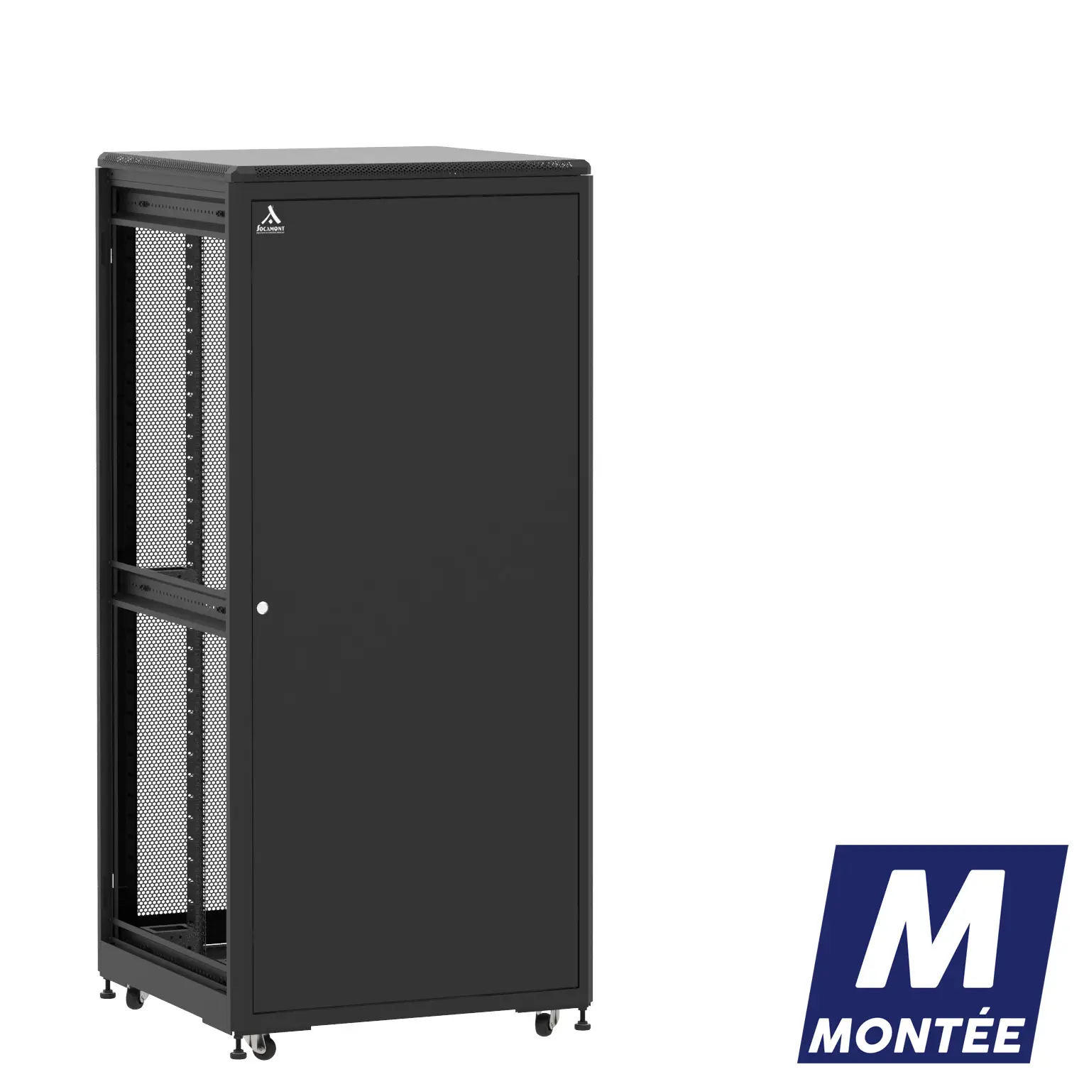 Socamont - Baie serveur Ligne 500 - 19" - 36U - H1807xL800xP800 - Noir - Monté - SP/SA/ZL (réf. 53688MSPSAZL)