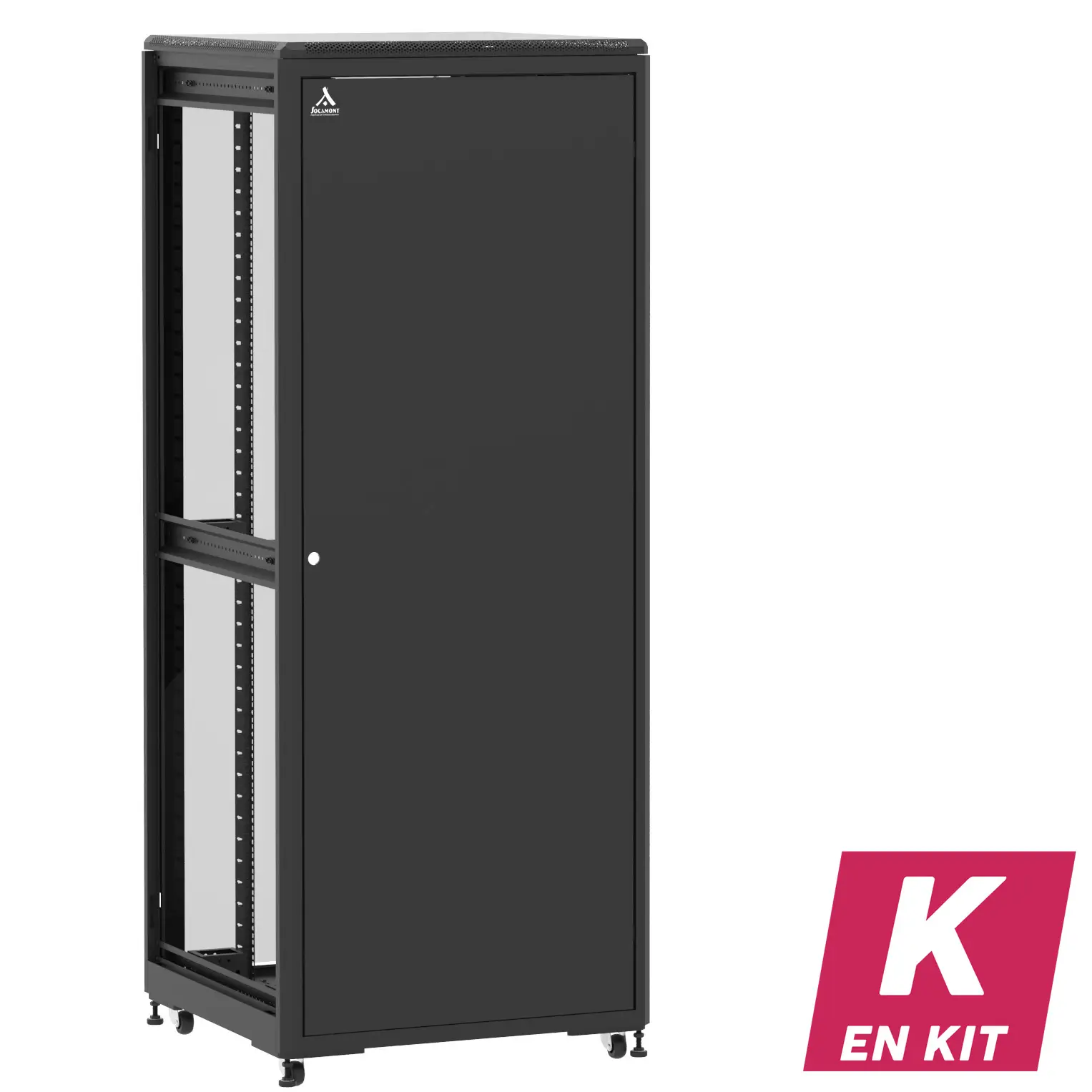 Socamont - Baie serveur Ligne 500 - 19" - 42U - H2074xL800xP800 - Noir - En Kit - SP/DV/ZL (réf. 54288KSPDVZL)