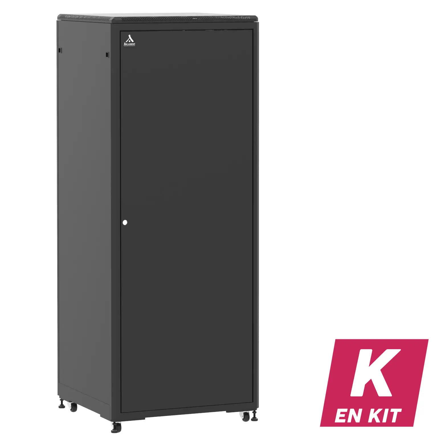 Socamont - Baie serveur Ligne 500 - 19" - 42U - H2074xL800xP800 - Noir - En Kit - SP/SA/PL (réf. 54288KSPSAPL)