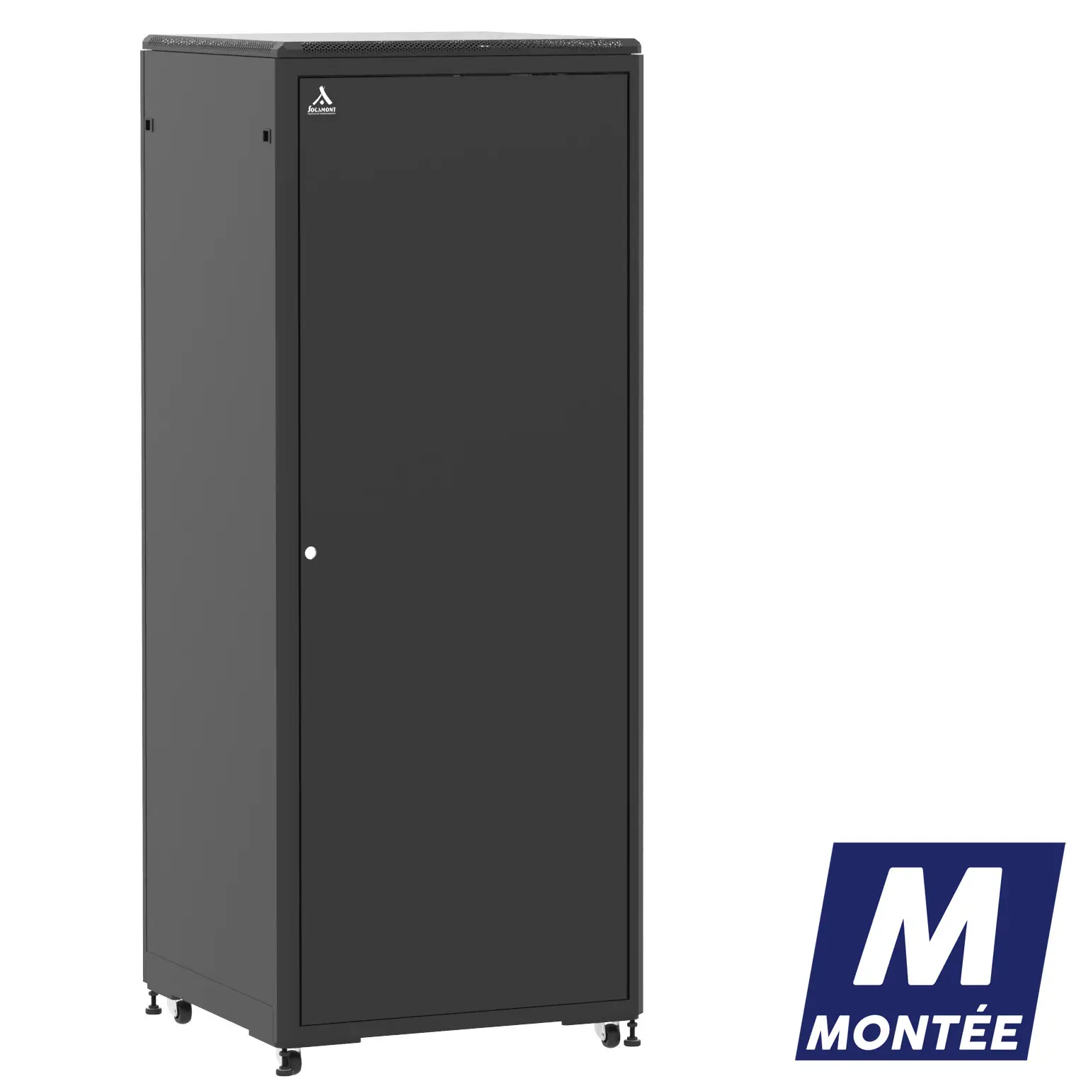 Socamont - Baie serveur Ligne 500 - 19" - 42U - H2074xL800xP800 - Noir - Monté - SP/SV/PL (réf. 54288MSPSVPL)