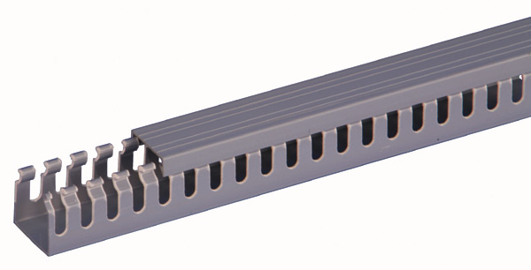 Socamont - Rail plastique de gestion de câbles, Dimension (mm) : 35x35,Hauteur : 42U (réf. 71100)